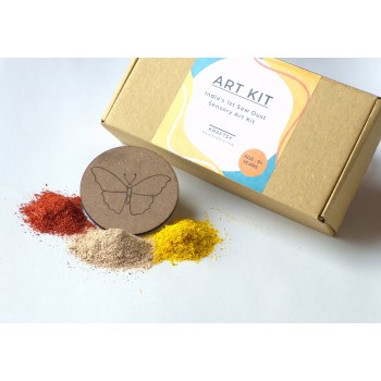 Butterfly Saw Dust Art Kit 